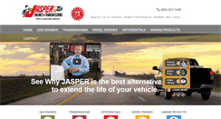 Desktop Screenshot of jasperengines.com
